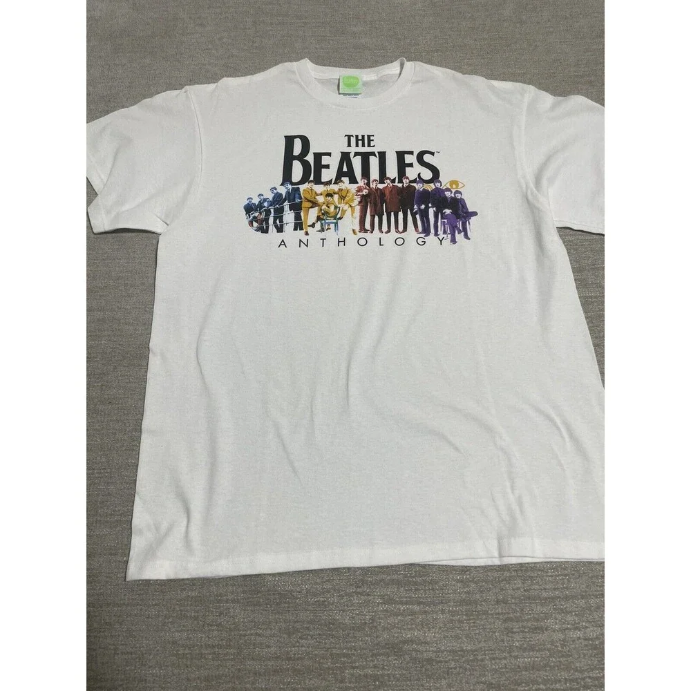 The Beatles T-Shirt Adults Large Anthology 2011 Official Licensed T Shirt NWOT - Picture 1 of 12